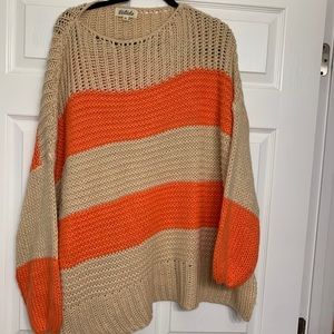 Striped Knit Sweater from Vici
